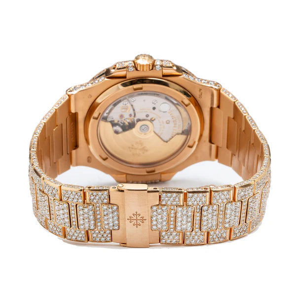 ROSE GOLD ICED PATEK PHILLIPE