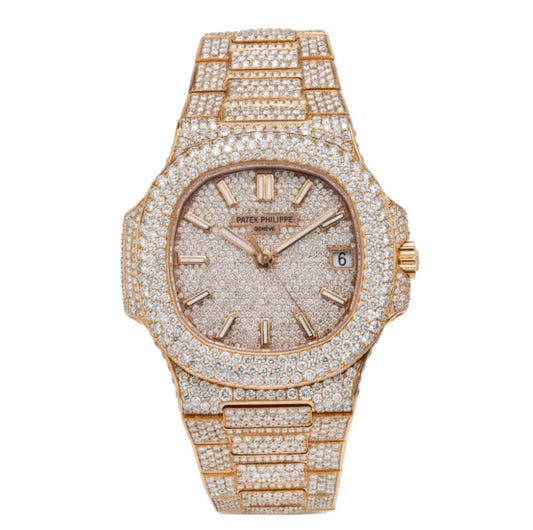 ROSE GOLD ICED PATEK PHILLIPE